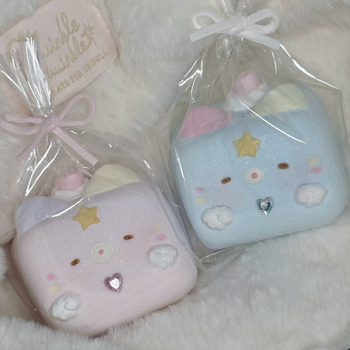 Medium Pink Bear Neko Squishy