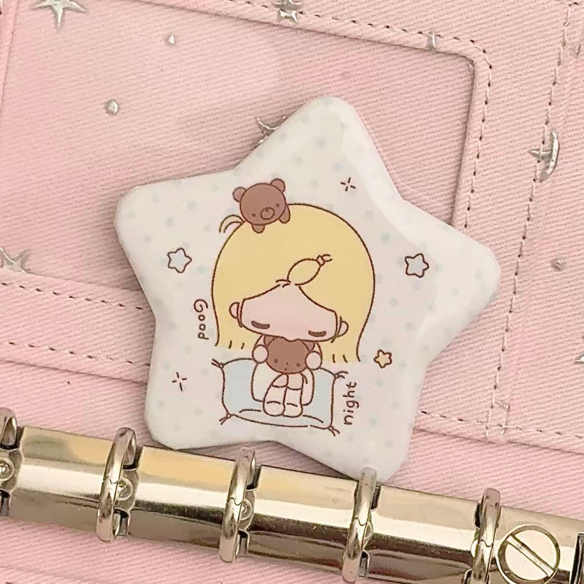 Starry Dream Girl Pin