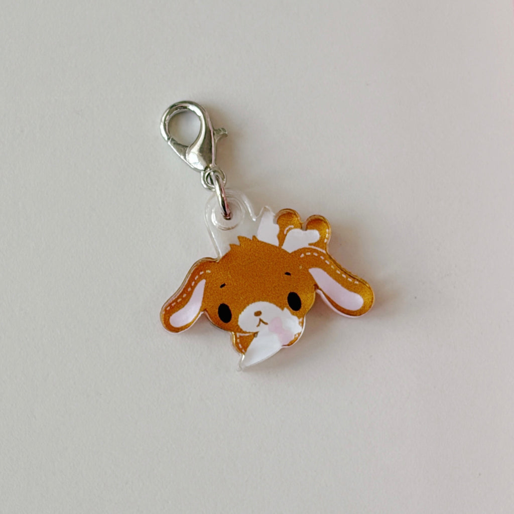 Whipped Cream Bunny Mini Charm