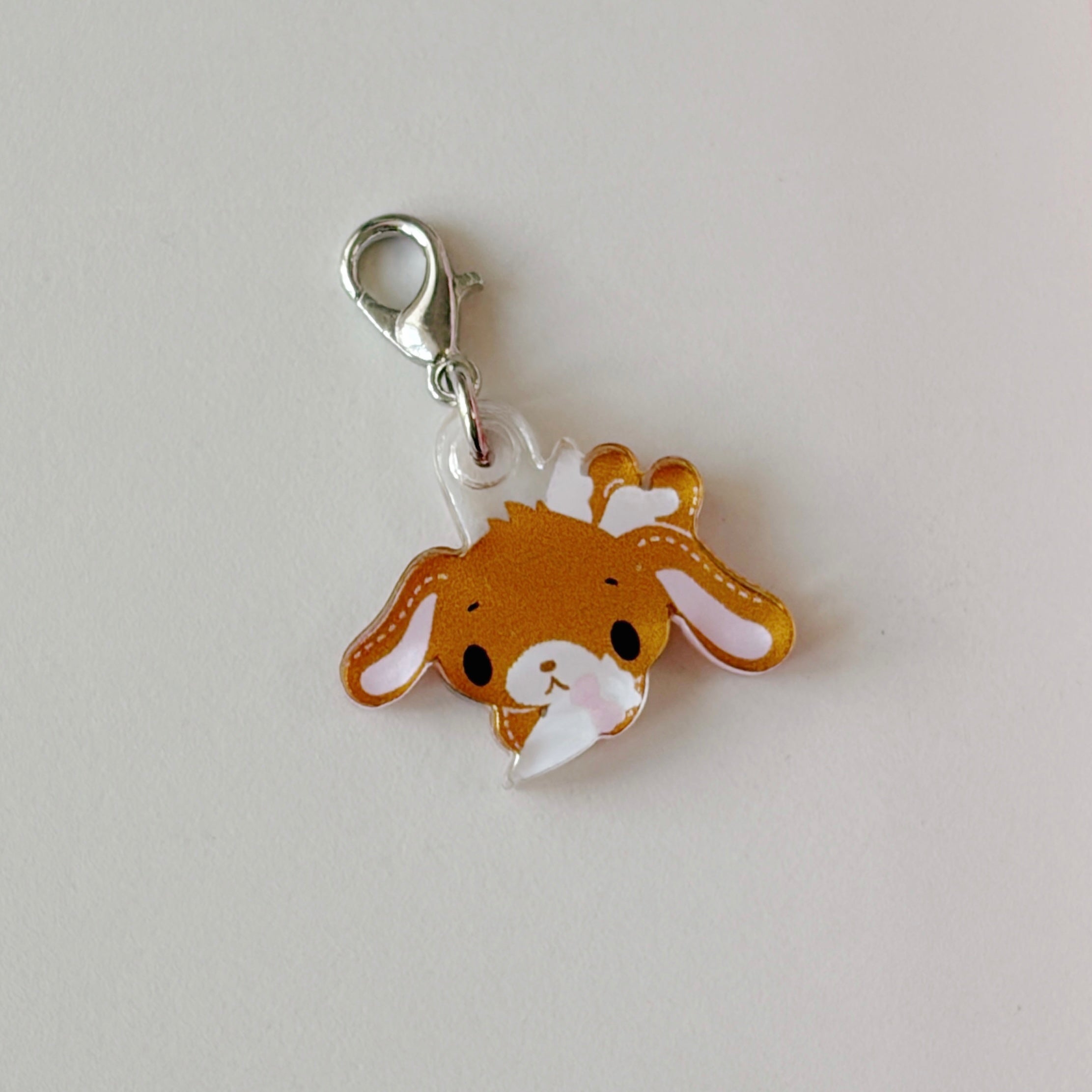 Whipped Cream Bunny Mini Charm