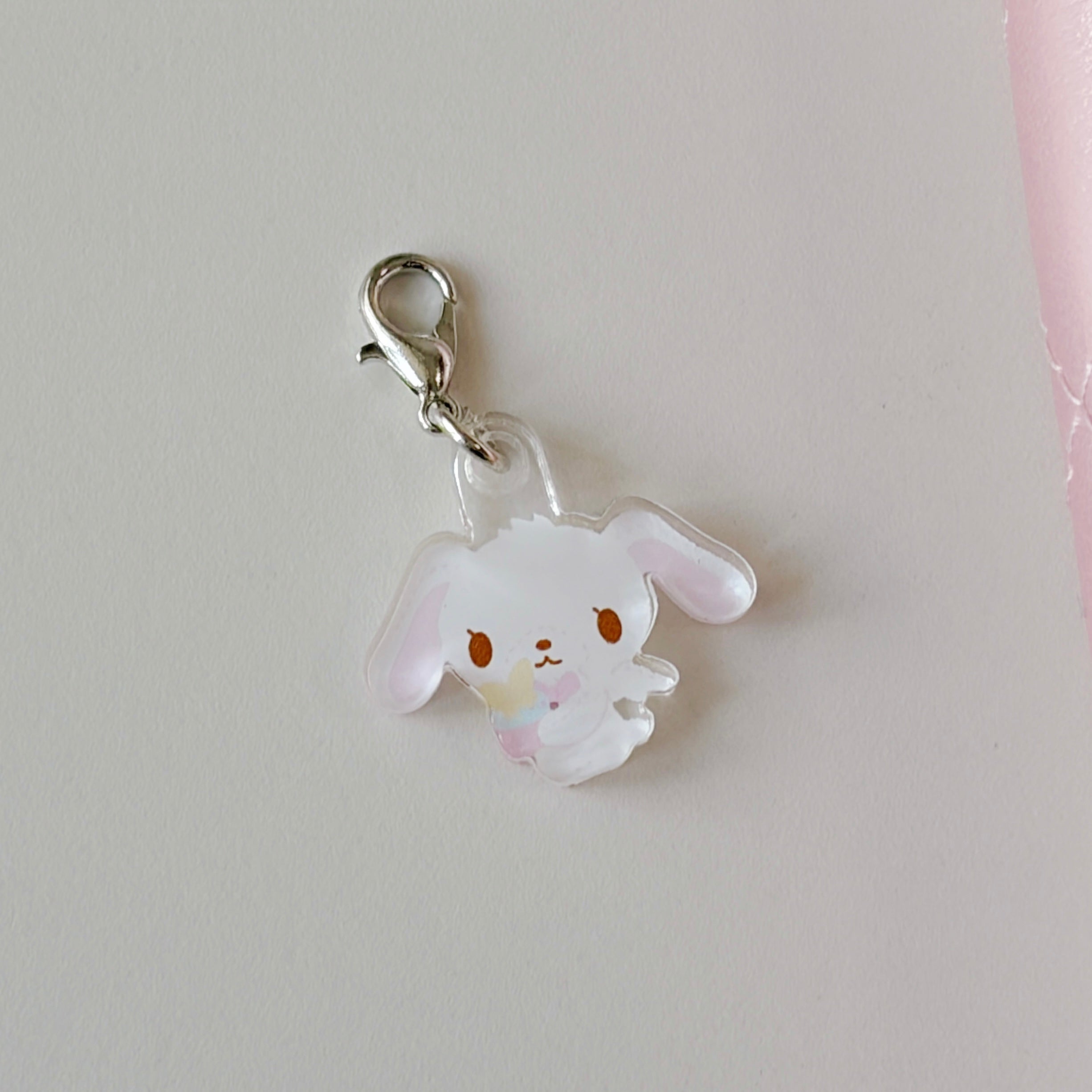 Angel Bunny Mini Charm