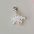 Cupid Bunny Mini Charm
