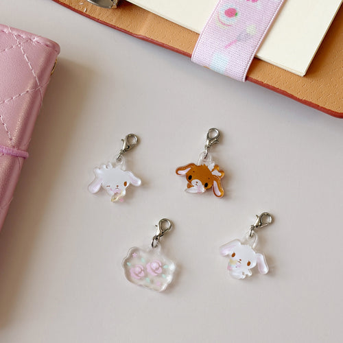 Angel Bunny Mini Charm