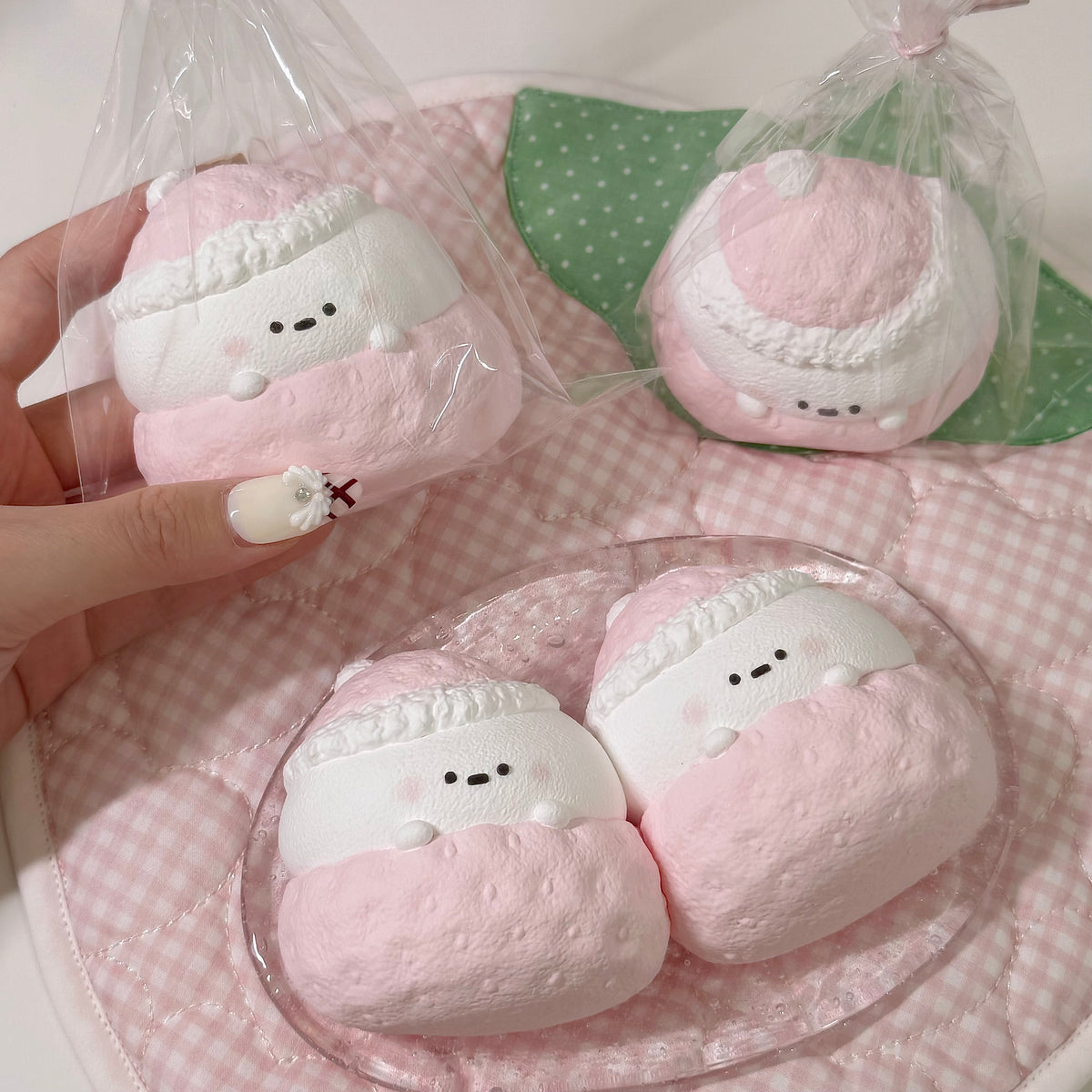 Strawberry Mochi Squishy