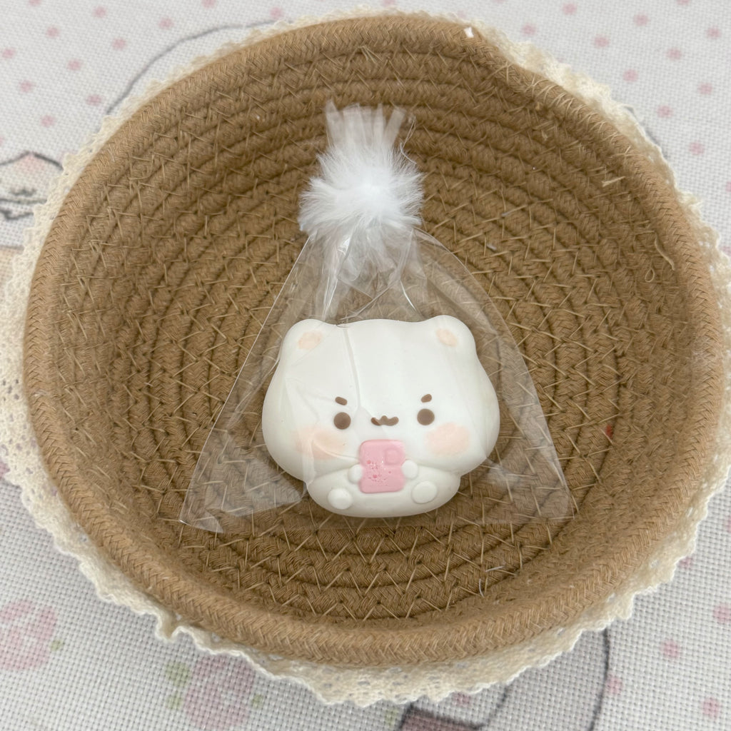Phone-Scrolling Hamster Squishy