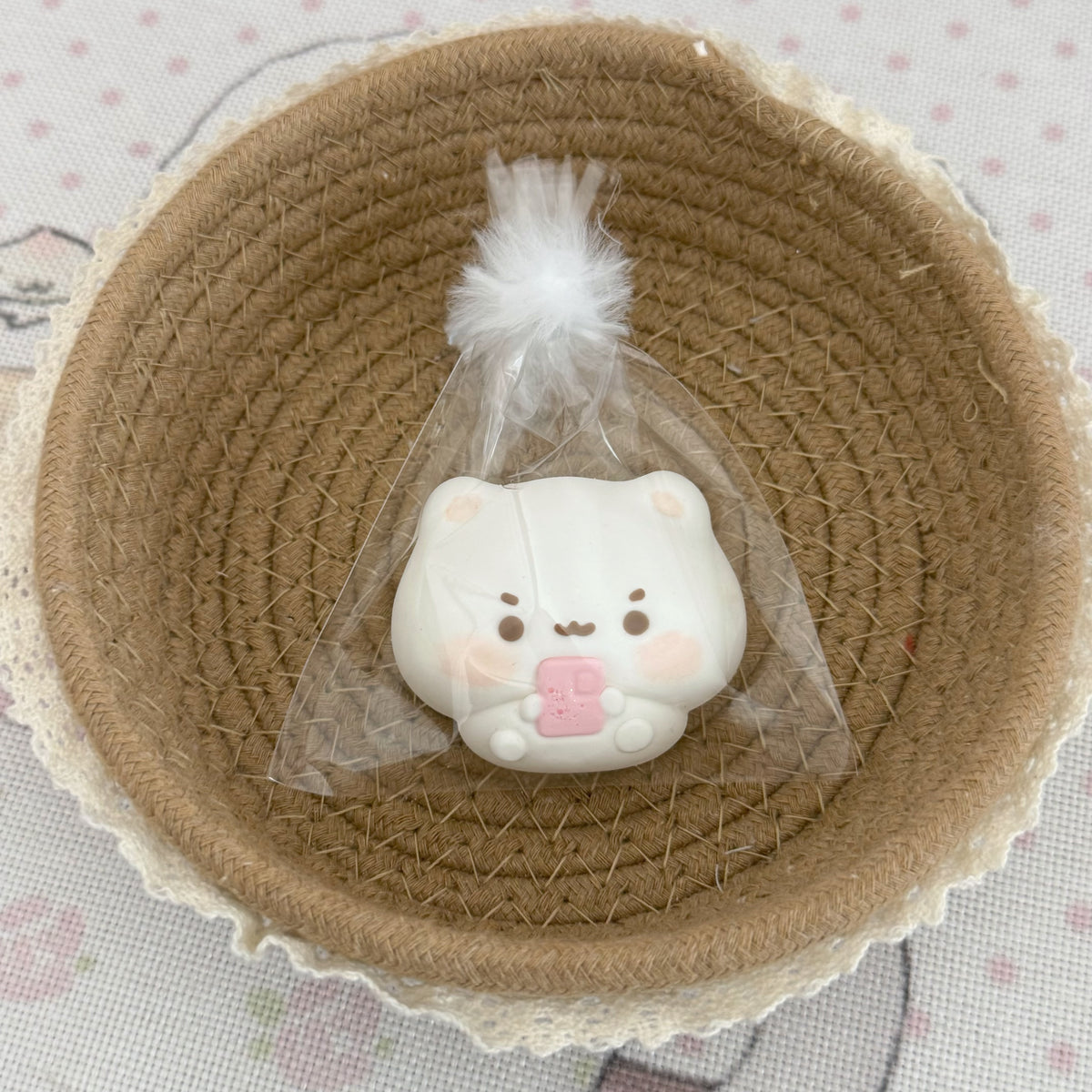 Phone-Scrolling Hamster Squishy