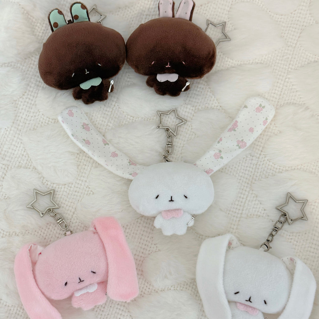 Strawberry Bunny Plushie (Long Ears)