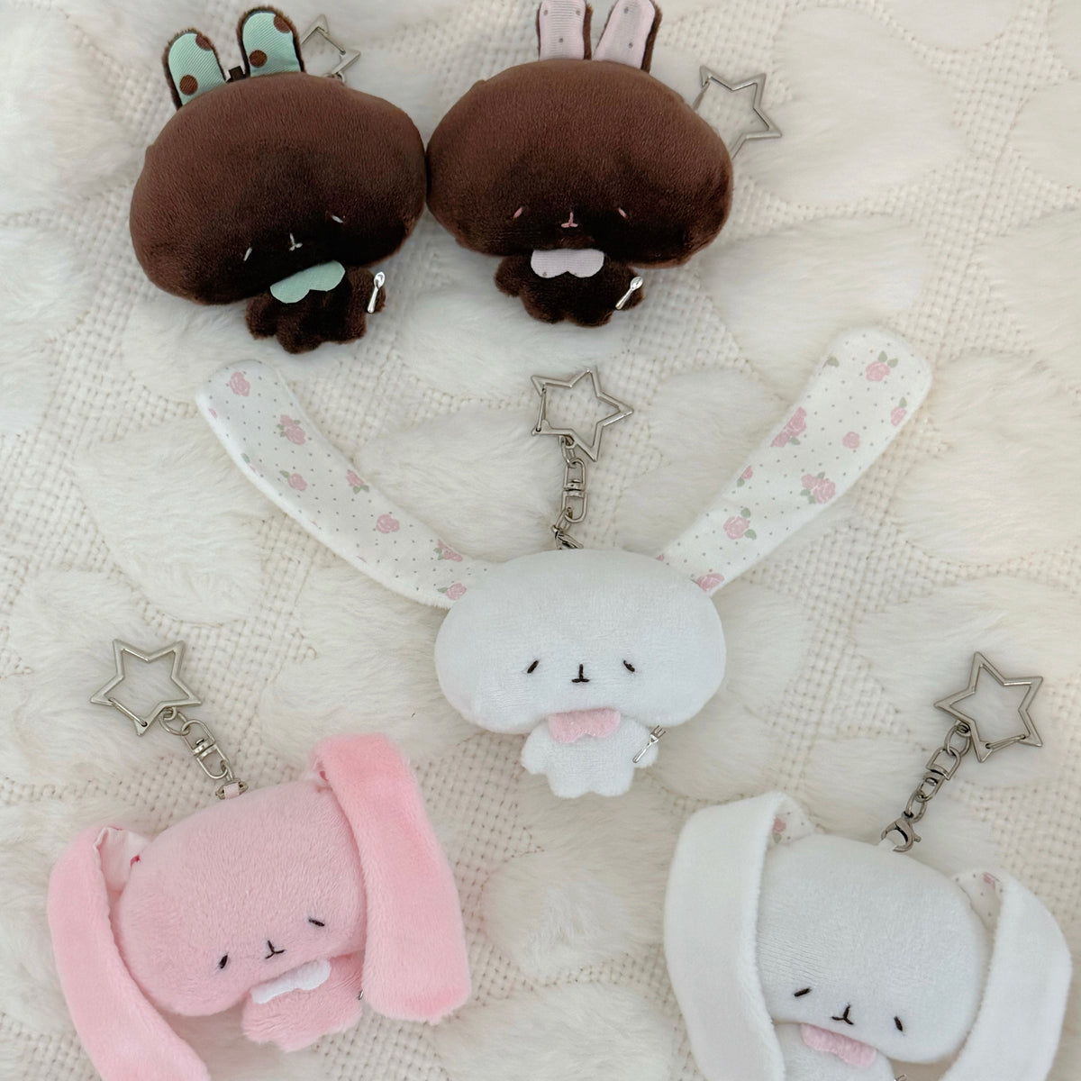 Strawberry Bunny Plushie (Long Ears)
