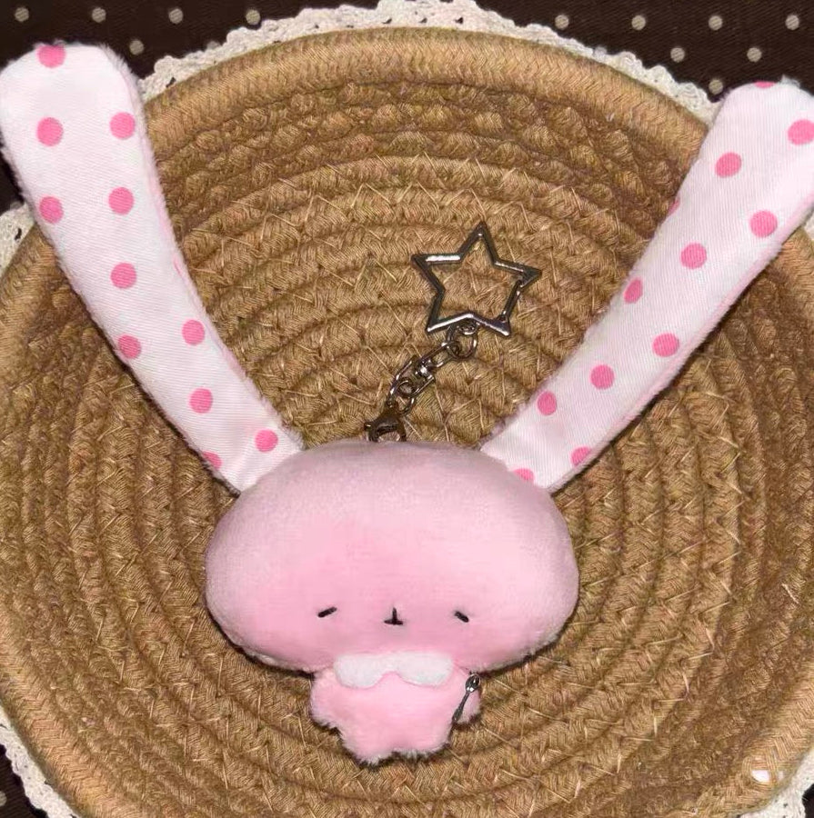 Strawberry Bunny Plushie (Long Ears)