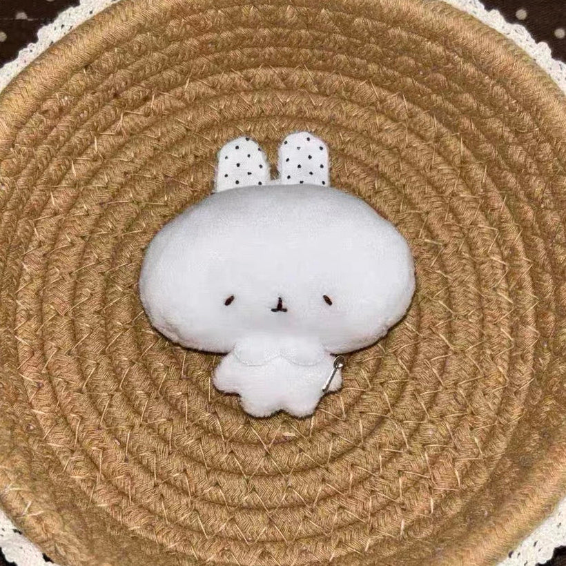 Polka-Dot Bunny Plushie