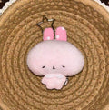 Strawberry Bunny Plushie (Short Ears)