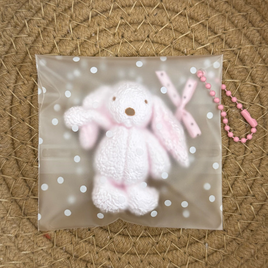 Bunny Squishy Bag Charm