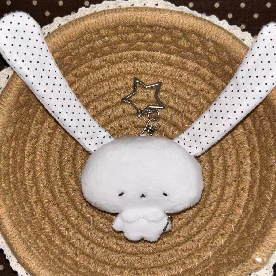 Polka Dot Bunny Plushie