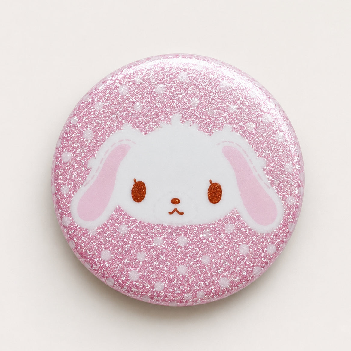 White Bunny Pin