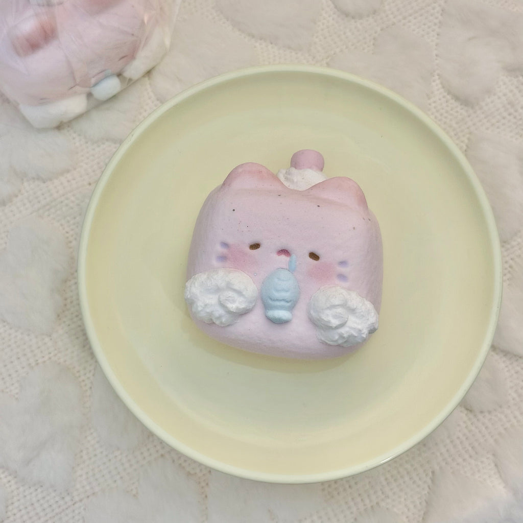 Large Angel Neko Squishy