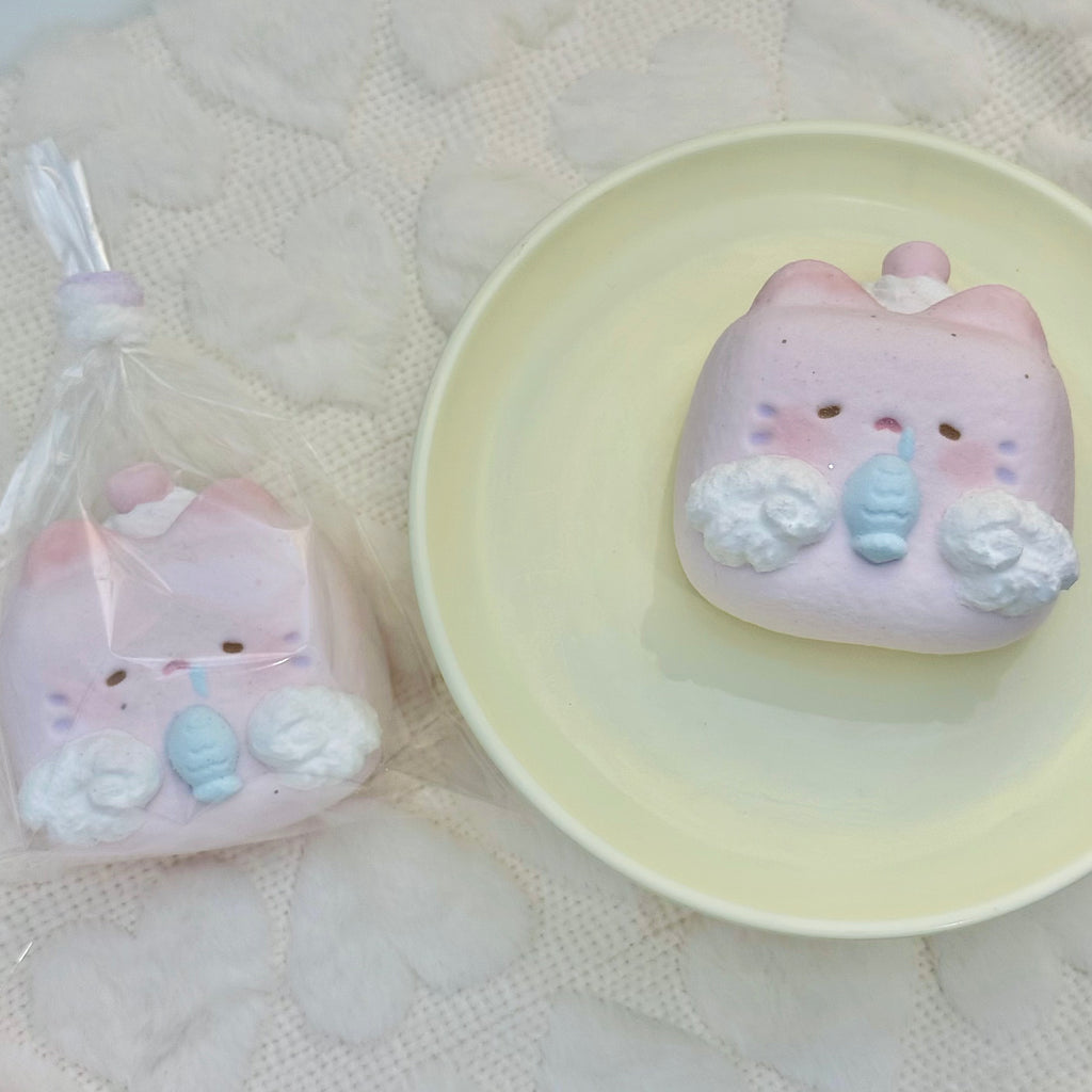 Large Angel Neko Squishy