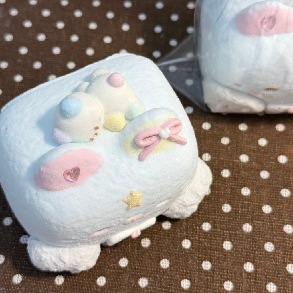 Large Blue Bear Neko Squishy