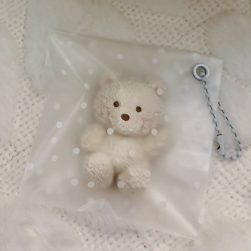 Teddy Bear Squishy Bag Charm