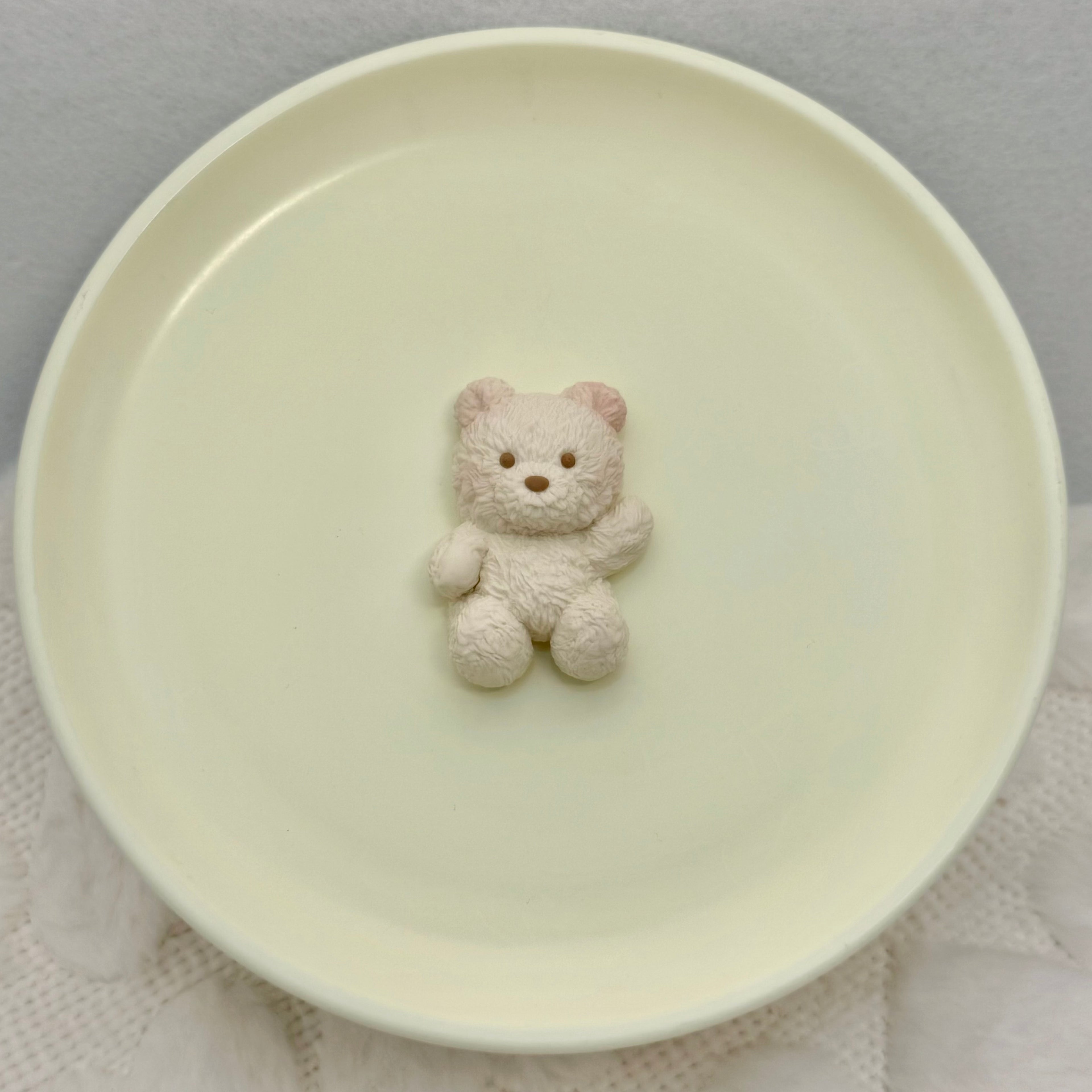 Teddy Bear Squishy Bag Charm
